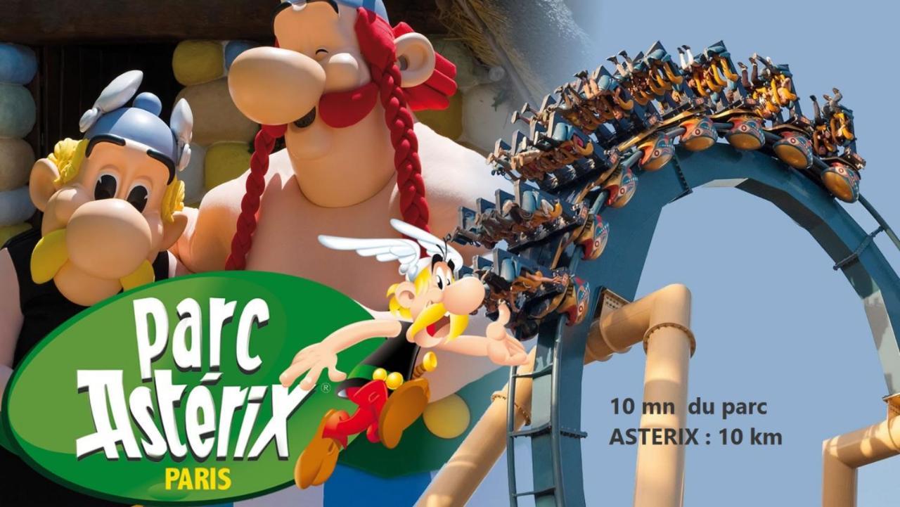 Vemars Studio Orange - Parc Asterix - Mer De Sable - Villepinte - Aeroport Cdg מראה חיצוני תמונה