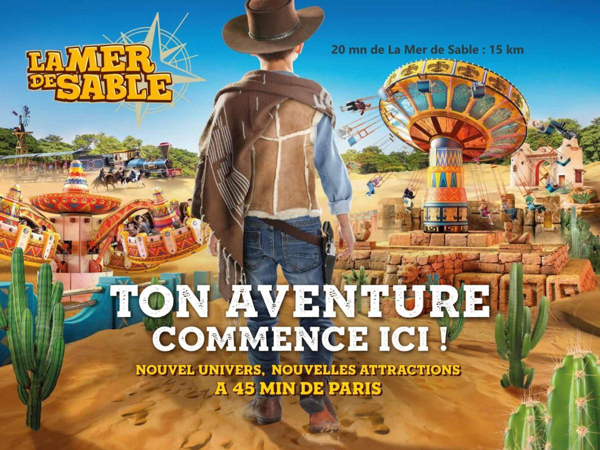 Vemars Studio Orange - Parc Asterix - Mer De Sable - Villepinte - Aeroport Cdg מראה חיצוני תמונה